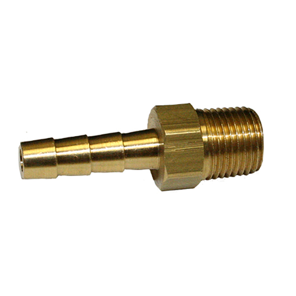 Threaded Barb Male 1/8" Hose to Pipe Adaptor