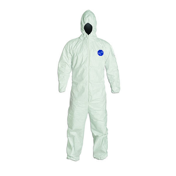 Tyvek® 400 Disposable Coverall 2X-Large Hood Elastic Wrists & Ankles