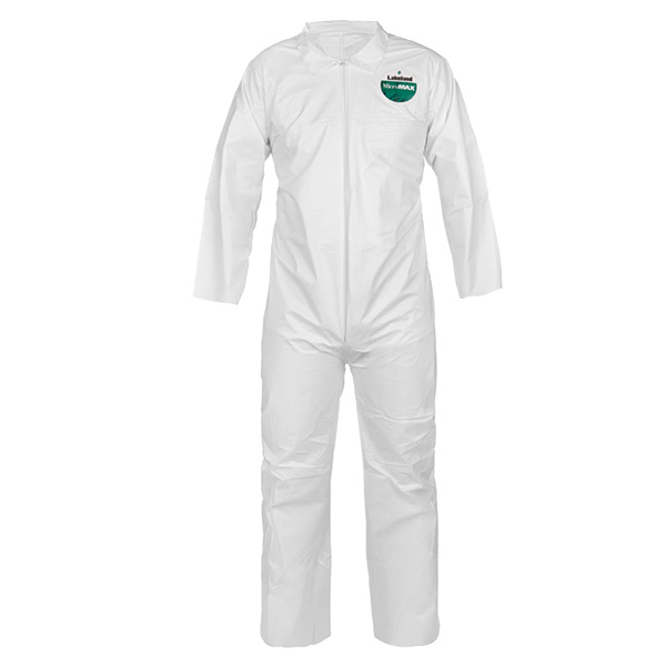 MicroMax NS Disposable Coverall Large No Hood or Boots Open Wrists & Ankles