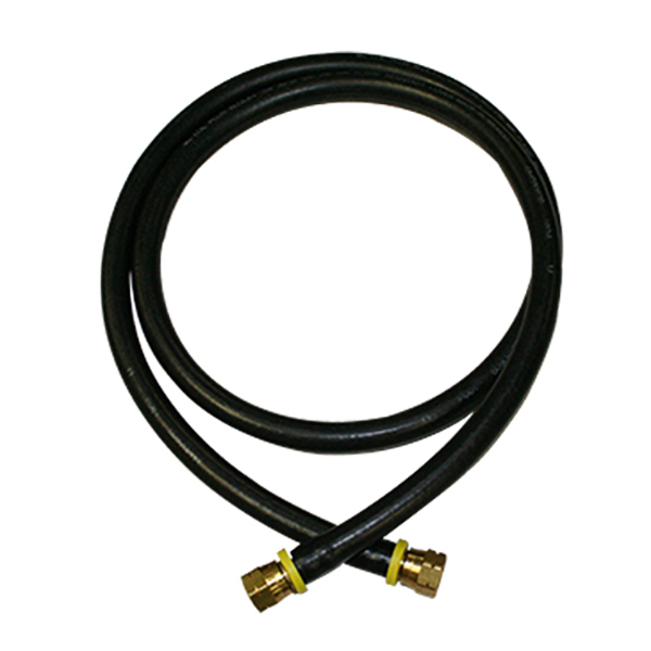 3/8" x 5' Air Hose w/ Female JIC Swivel Fittings