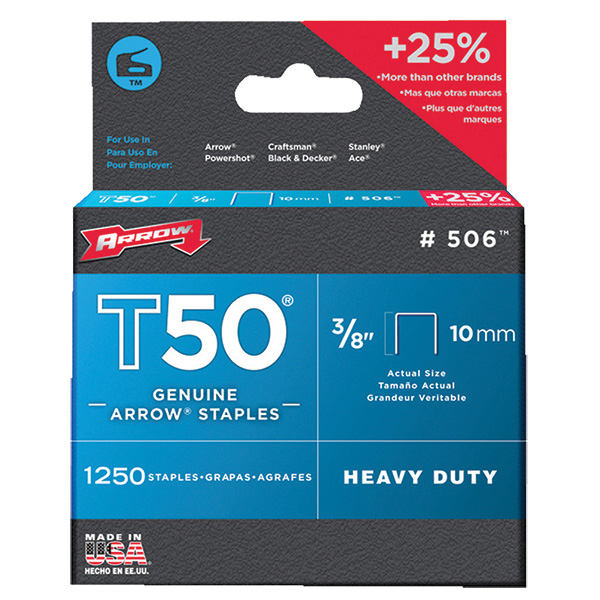 Acme Staples T50 3/8" 1000/Pack