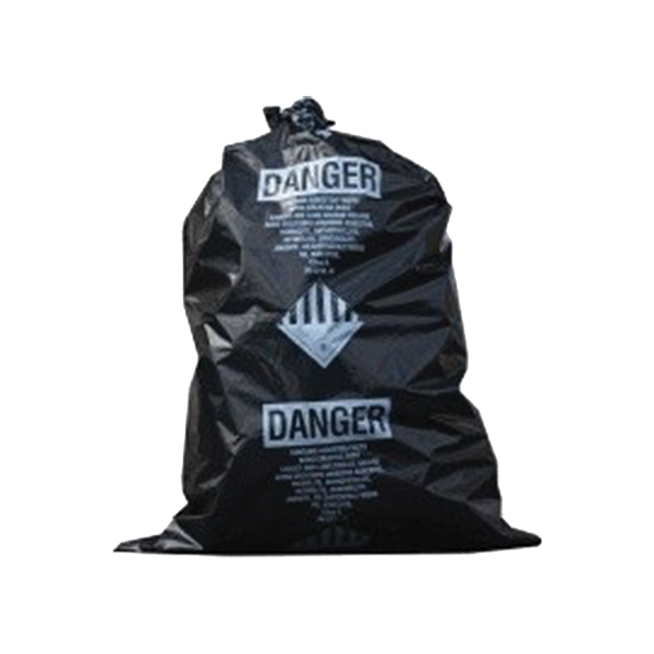 ACM Bags Black 33" x 48" 6 Mil Flat Fold