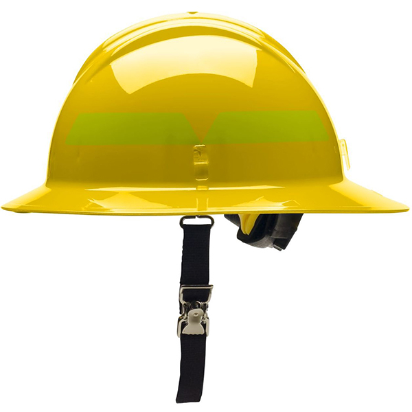 Bullard® C33 Hard Hat Full Brim Classic Yellow 6 Point Ratchet Suspension