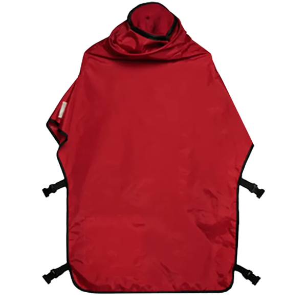 Clemco® Apollo 60 Cape 33" w/ Inner Collar Red