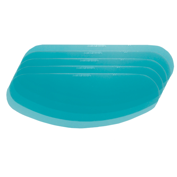 Clemco® Outer Lens Apollo 600 & 60 25/Pkg 17" x 5-5/8"