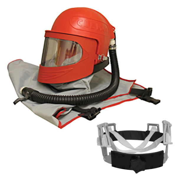 Clemco® Apollo 600 Blast Helmet with Constant Flow Fitting