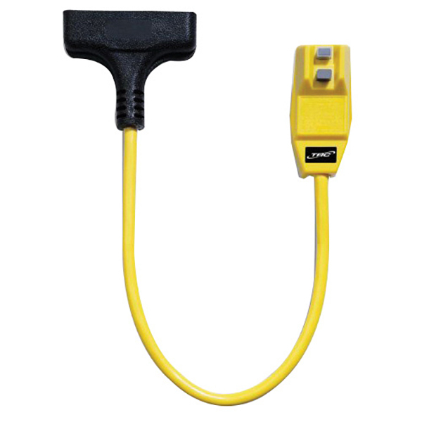 GFI Extension Cord 2' 12/3 3 Way Pig Tail