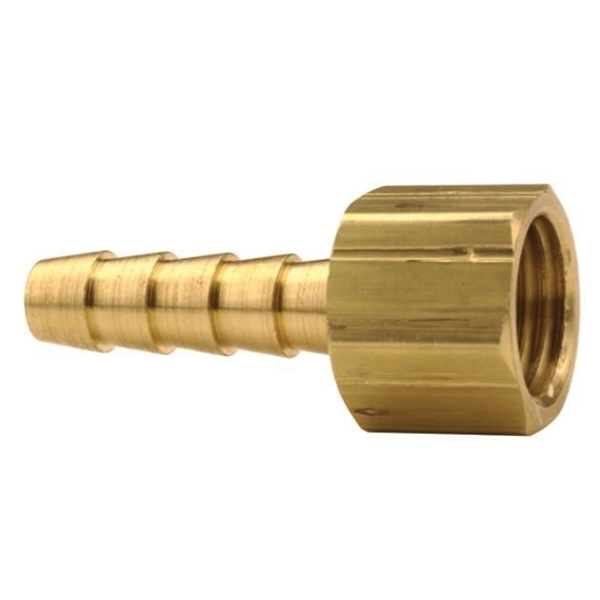 1/4" Female Nut & Barb 1/4" Female NPSM Swivel 3/16" Hose Barb with Ball Seat