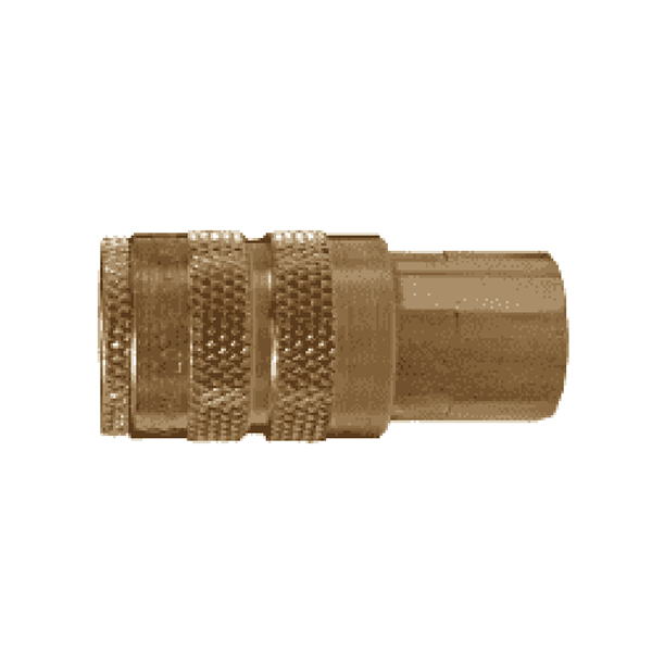 Dixon Valve DC2023 Air Chief Female Threaded Coupler 3/8" NPT F 1/4" F Brass