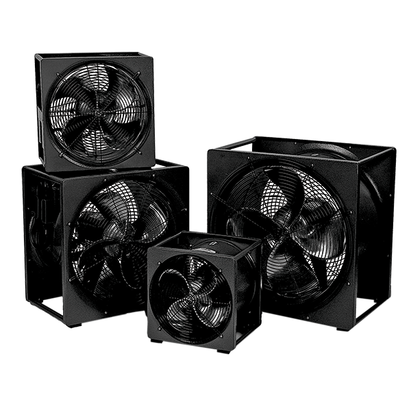 20" Electric Black Max Fan Hazardous Location
