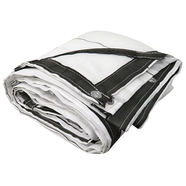 20' x 20' White Geoscreen FR