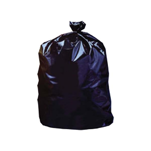 Trash Bags Black 38" x 60" 6 Mil 50/Roll