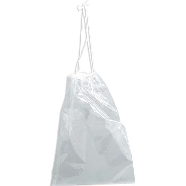 Respirator Bag 12" x 18" Plastic Bag w/ Drawstring