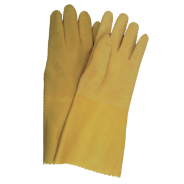Rubber Coated Gloves 14"