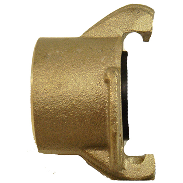 Tank Coupling 1-1/4" Brass 1-1/4" NPT Tapered Threads