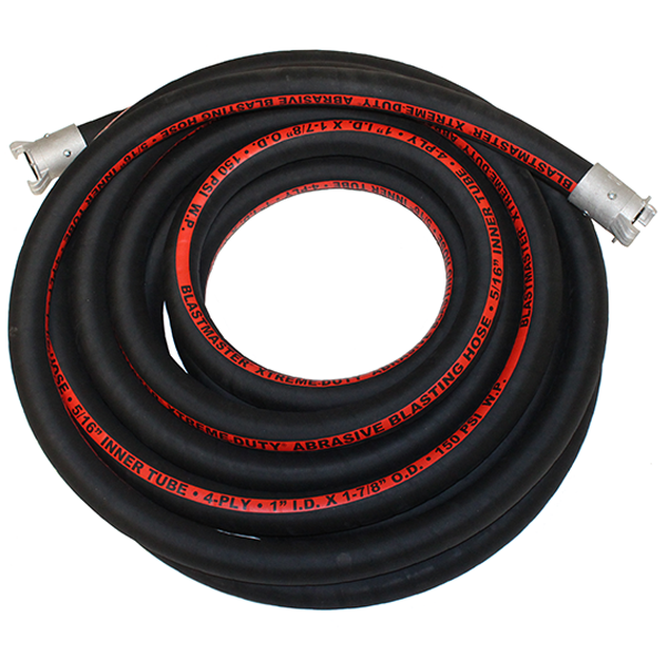 1-1/4" x 50' Blast Hose Coupled