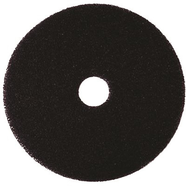 Black Stripping Pad 20" 5/Case