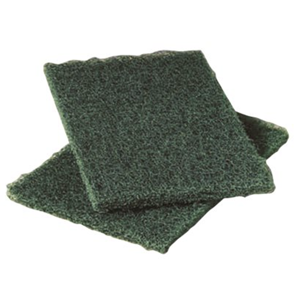 Scrubbing Pad 6" x 9" Green Medium Duty