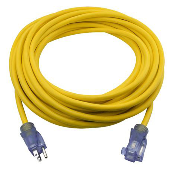 Extension Cord 12/3 50' Lighted Ends