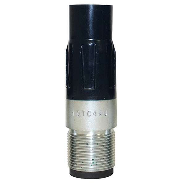 Nozzle Tungsten Carbide #4 Standard Entry, 1-1/4" Threads, Aluminum Threads