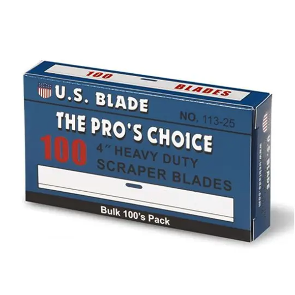 Razor Blades 4" 100/Pack
