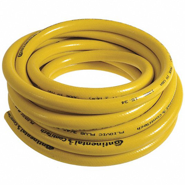 1" ID x 15' Fluid Hose Yellow