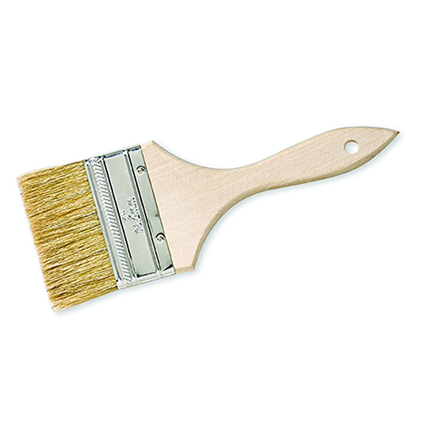 1" White China Chip Brush