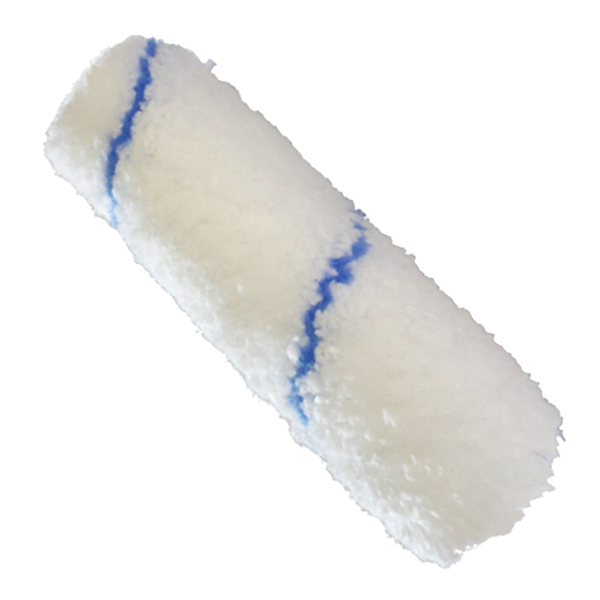 4" x 1/2" Microfiber Wiz Roller Cover Blue/White 460/ pack