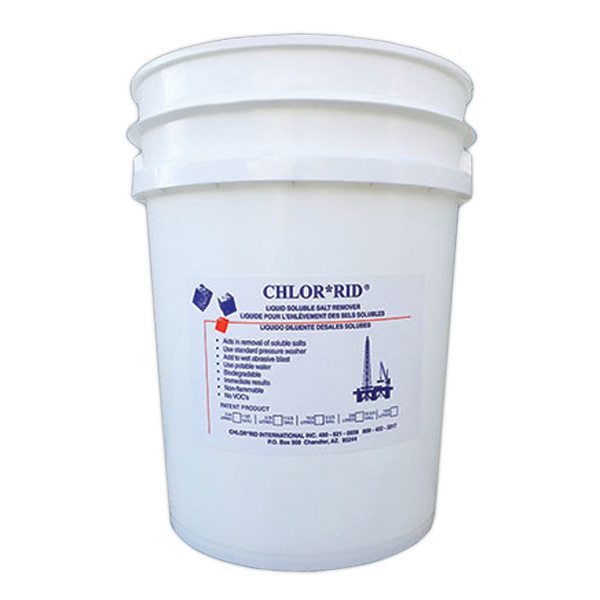 Chlor Rid Salt Remover 5 Gallon Bucket