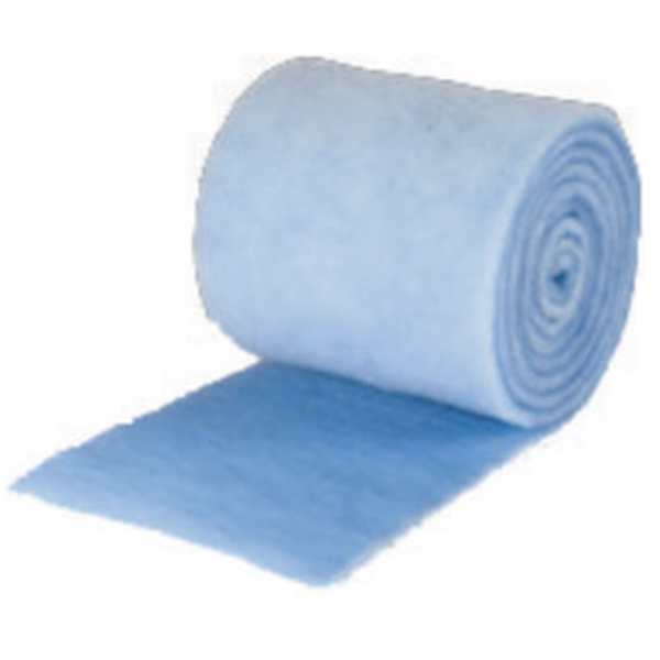 48" x 90' x 1" Blue Filter Media Roll