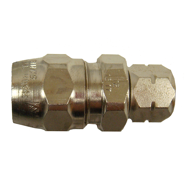 5/16" Female x 1/4" Female Fluid Hose Coupling