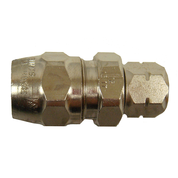 3/8" Female x 3/8" Female NPT Fluid Hose Coupling