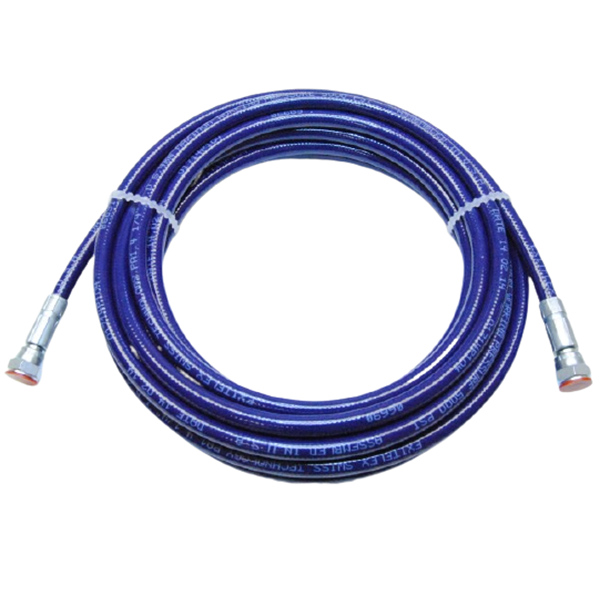 Airless Fluid Spray Hose 1/4" x 50' 5000 psi F x F