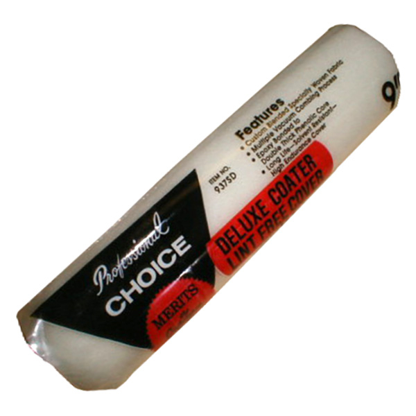 Mini Roller Cover 4" 1/4" Nap Lint Free White