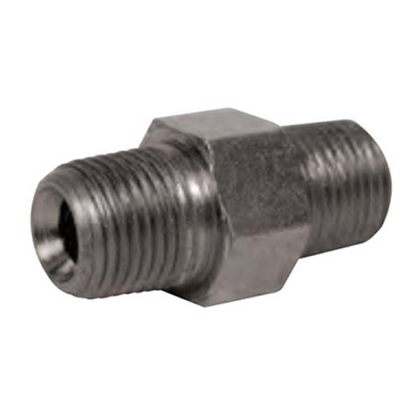 Hex Nipple 1/4" x 1/4" NPT 5000 psi