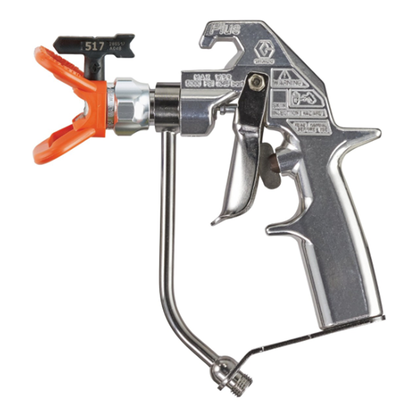 Graco® Silver Plus™ Gun RAC 5 517 Tip 5000 PSI 2 Finger