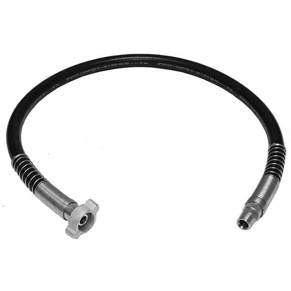 Graco® Xtreme® Suction Hose 1" x 6' w/ NPT x QD Couplings