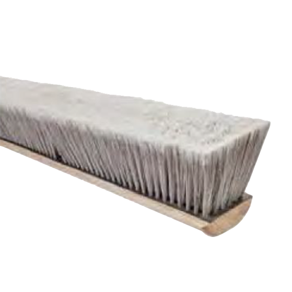 Push Broom Silver Tip 24"