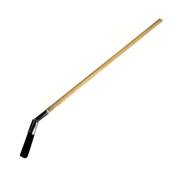 2" Radiator Brush with Black Bristles, Bent Ferrule