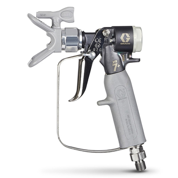 Graco® XTR 7 Airless Spray Gun, oval handle, XHD RAC Switchtip