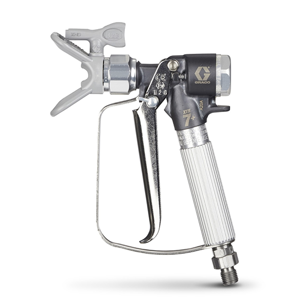 Graco® XTR 7 Airless Spray Gun, round handle, 4-finger trigger, XHD RAC Switchti