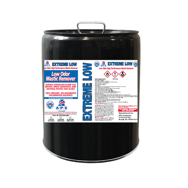 Mastic Remover 5 Gallons Low Odor