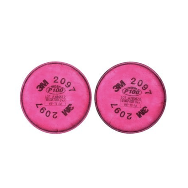 3M™ 2097 P100 Particulate Filter Nuisance Odor Relief 2/Package