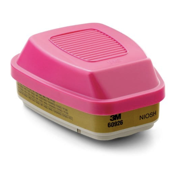 3M™ Multi Gas Vapor P100 Magenta & Olive