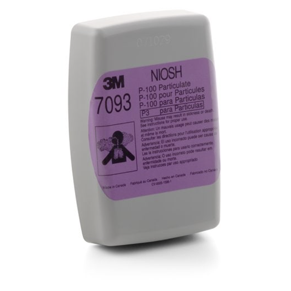 3M™ 7093B P100 Hepa Filter 2/Pkg