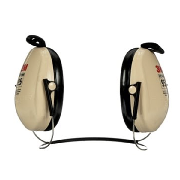 Peltor Optime Earmuffs 95dB Behind The Head Style
