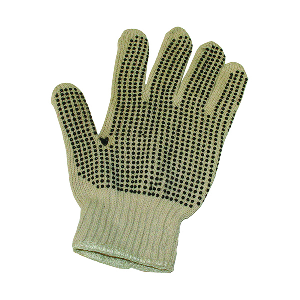 Ironwear 4330 Gloves SZ LG Natural PVC Double Dot