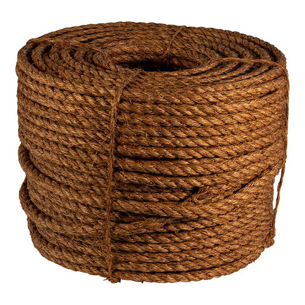 Rope Natural Fiber 1/4" x 1200' Manila