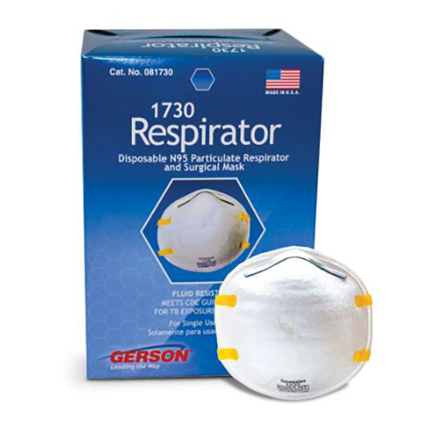 Gerson N95 Respirator Nose Cushion White