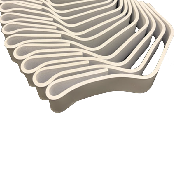 Hard Hat Goggle Clip for Front Brim Hard Hats White